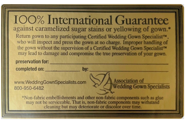 International Guarantee 